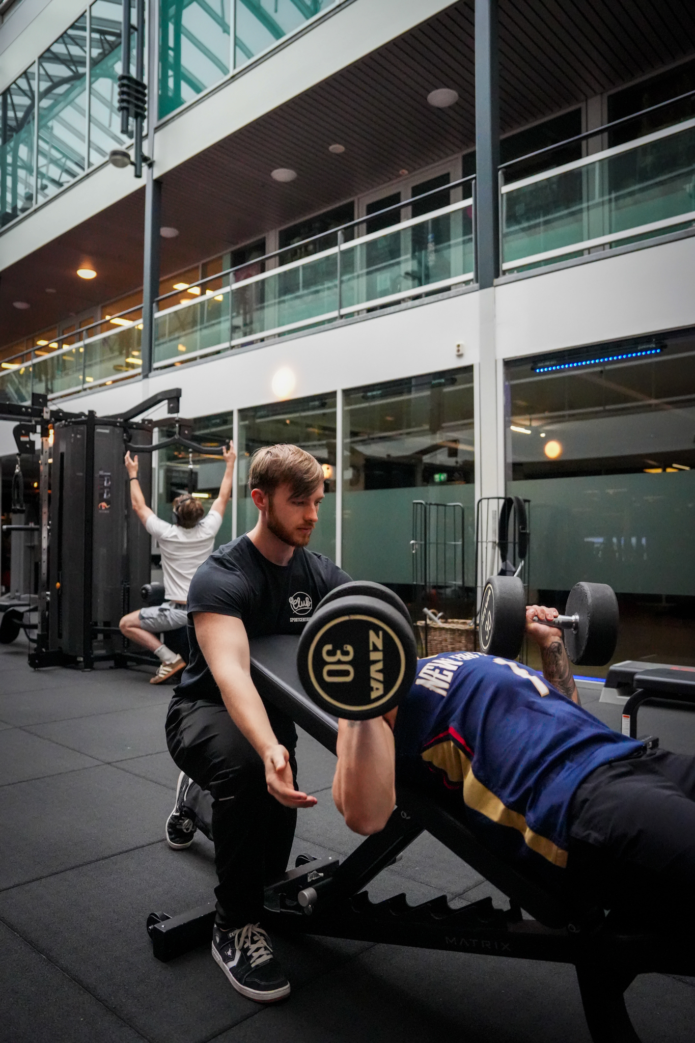 Voorbeeld Personal trainer oefening